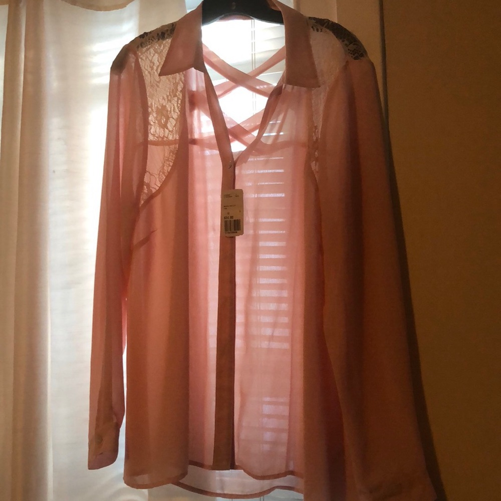 Dusty pink blouse